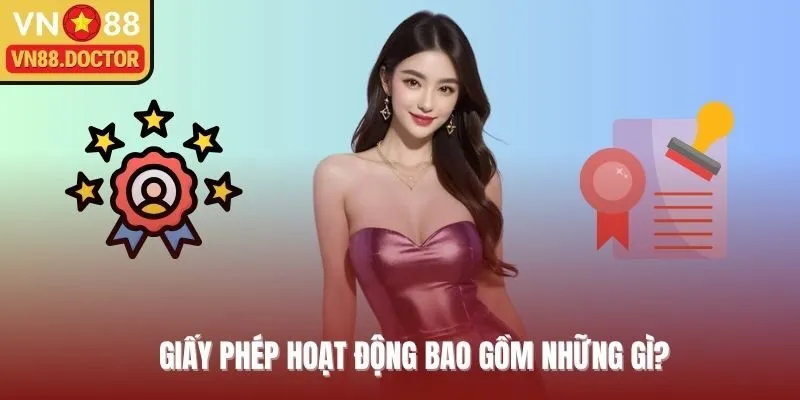 Giấy phép hoạt động VN88 bao gồm những tổ chức gì?  