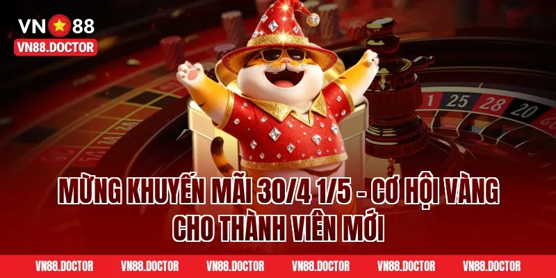 Mừng Khuyến Mãi 30/4 1/5 – Cơ Hội Vàng Cho Thành Viên Mới